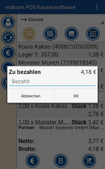PayGastro.App in der Gastronomie vor Ort Bezahlen Bar oder per Debit Karte - IBAN Auslesen und Lastschrift erzeugen PayGastro.App in der Gastronomie vor Ort Bezahlen Bar oder per Debit Karte - IBAN Auslesen und Lastschrift erzeugen
